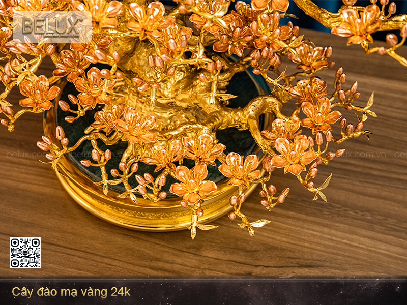 Cây đào mạ vàng 24k&nbsp;